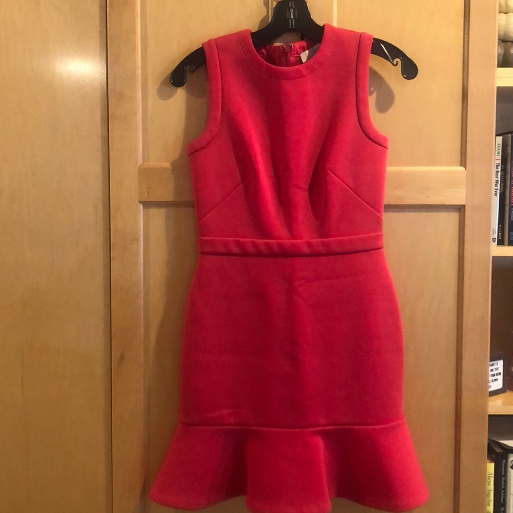 Fuschia/Cherry Petite Work Dress